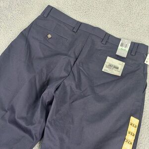 Dockers Easy Khaki Classic Fit Flat Front Pants - Navy